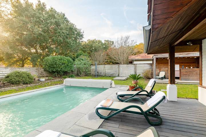 Casa de vacaciones para 6 personas con piscina in Moliets-et-Maa, Côte d’Argent