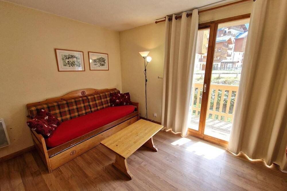 Ganze Wohnung, 250m bis zum stadtzentrum, 5te Etage, balkon, fernseher, schließfach für die skier, 37m², Valfréjus in Valfréjus, Modane