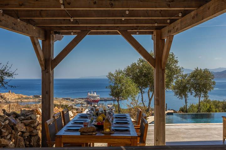 Location de vacances pour 6 personnes, avec piscine et jardin à L'Île-Rousse - 3