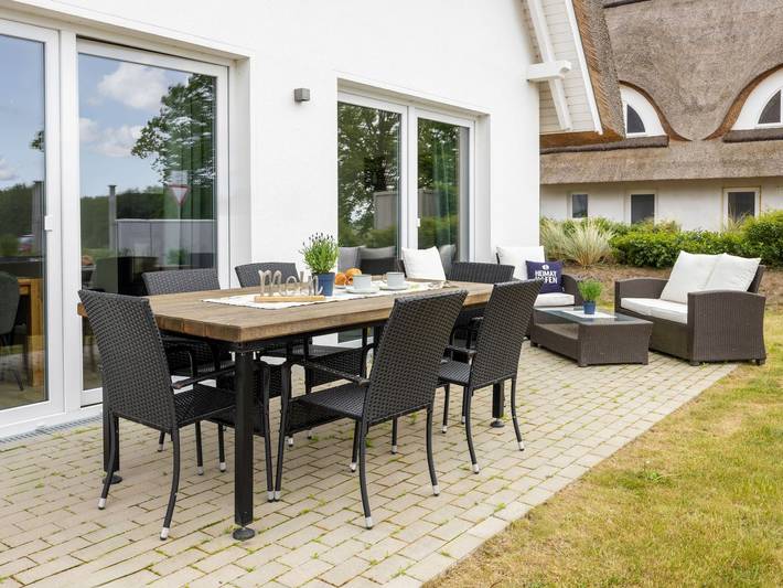 Ferienhaus für 8 Personen, mit Terrasse und Garten sowie Sauna und Seeblick in Pepelow - 4