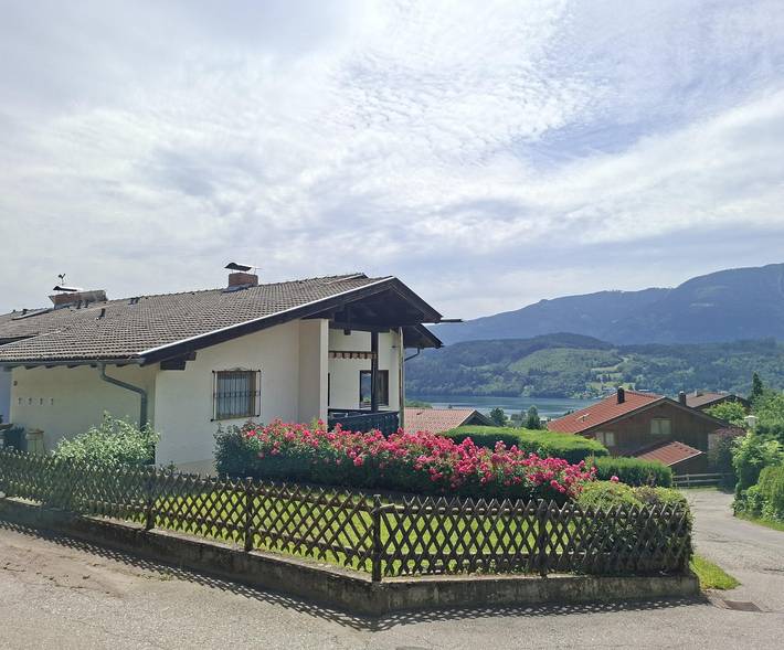 Ferienwohnung für 4 Personen, mit Balkon und Garten sowie Seeblick - 1