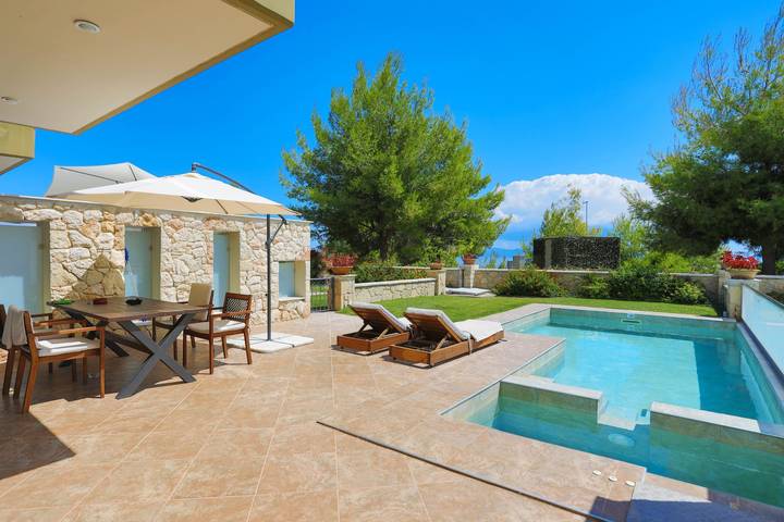 Ferienhaus für 4 Personen, mit Garten und Ausblick in Chalkidiki - 4