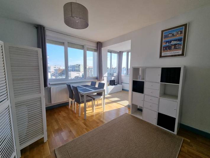 Ferienwohnung für 3 Personen, mit Ausblick in Dünkirchen