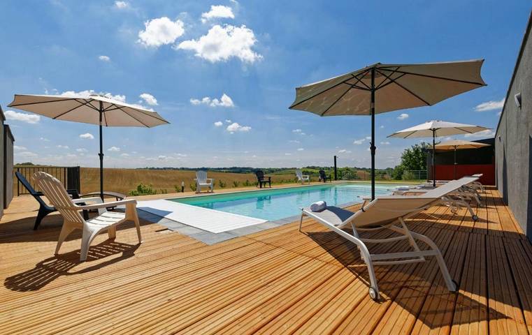 Chambre d’hôte pour 2 personnes, avec piscine ainsi que jardin et vue dans le Gers - 2