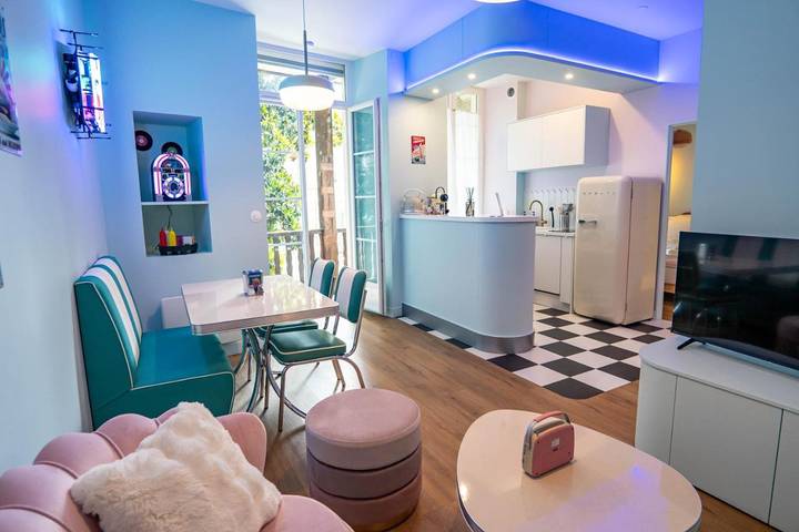 Appartement de vacances pour 2 personnes, avec Balcon et Jacuzzi