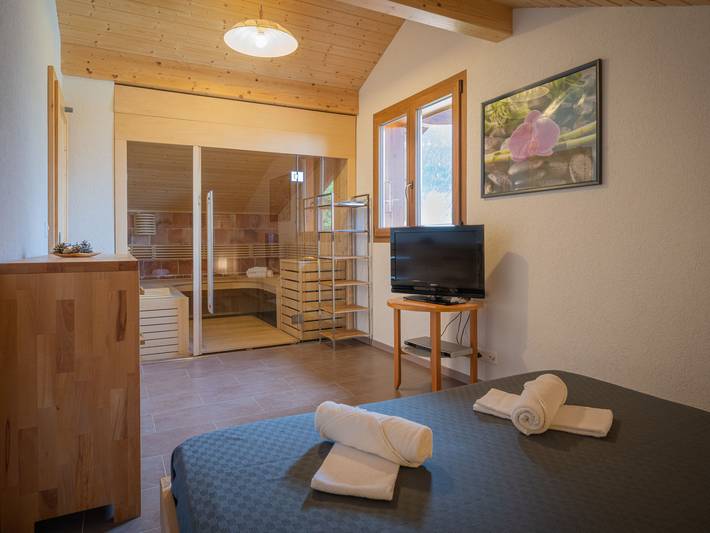 Location de vacances pour 6 personnes, avec sauna ainsi que jardin et terrasse dans Ovronnaz - 4