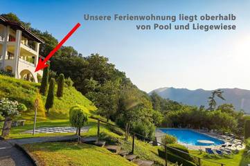 Ferienwohnung für 4 Personen, mit Garten und Terrasse in Gambarogno