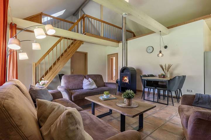 Ferienhaus für 4 Personen, mit Garten