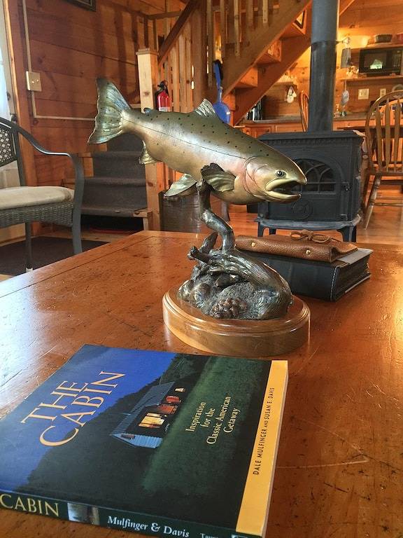 Charmantes, komfortables, abgelegenes, familienfreundliches Blockhaus mit Schwimmteich. in Monroe County (WI)