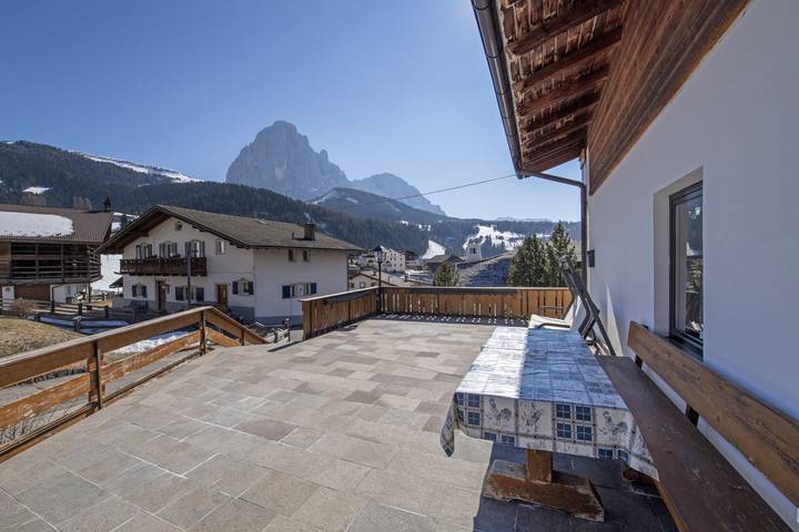 Gîte pour 3 personnes, avec balcon, animaux acceptés à Wolkenstein - 3