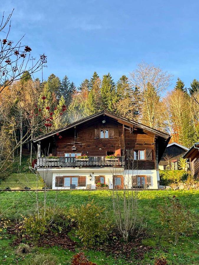 Ganze Wohnung, Ferienwohnungen im Blockhaus Metzler in Schwarzenberg, Bodensee-Vorarlberg