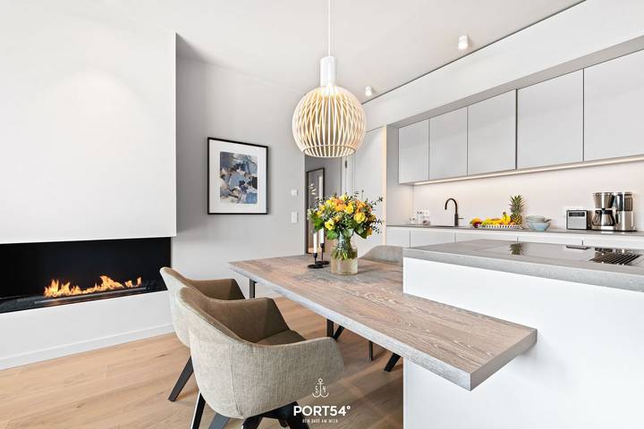 Ganze Wohnung, Marina Suite - Ethanol-Kamin, Waschtrockner, Infrarotkabine, Quooker, Terrasse in List (Sylt), Sylt