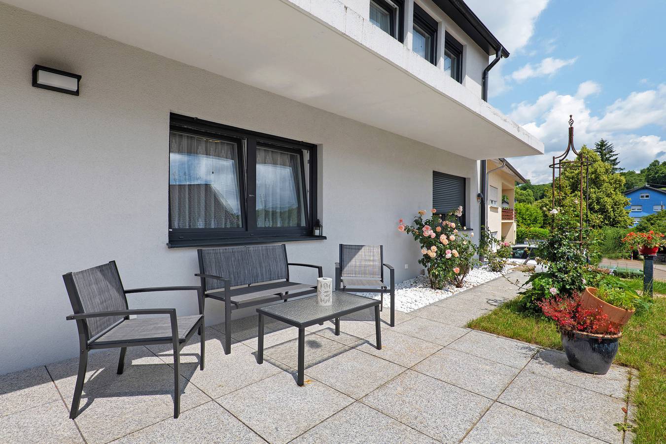 Ganze Wohnung, Ferienwohnung mit privater Terrasse, privatem Garten und Wlan in Hoffenheim, Sinsheim