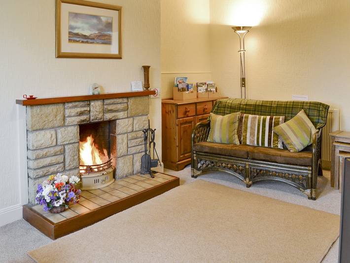 Log cabin for 4 people, with Garden in Loch Lomond