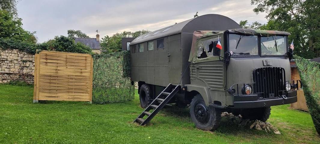 Maison de campagne pour 2 personnes, avec terrasse, animaux acceptés à Mandeville-en-Bessin