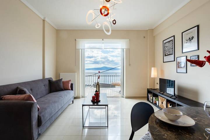 Ferienhaus für 5 Personen, mit Meerblick und Garten in Kalamata - 2