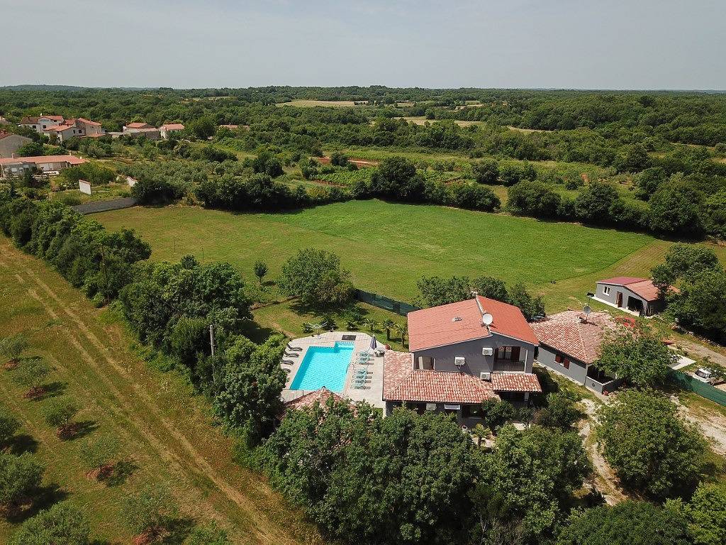 Villa Histra in Valtura, Südküste Istrien