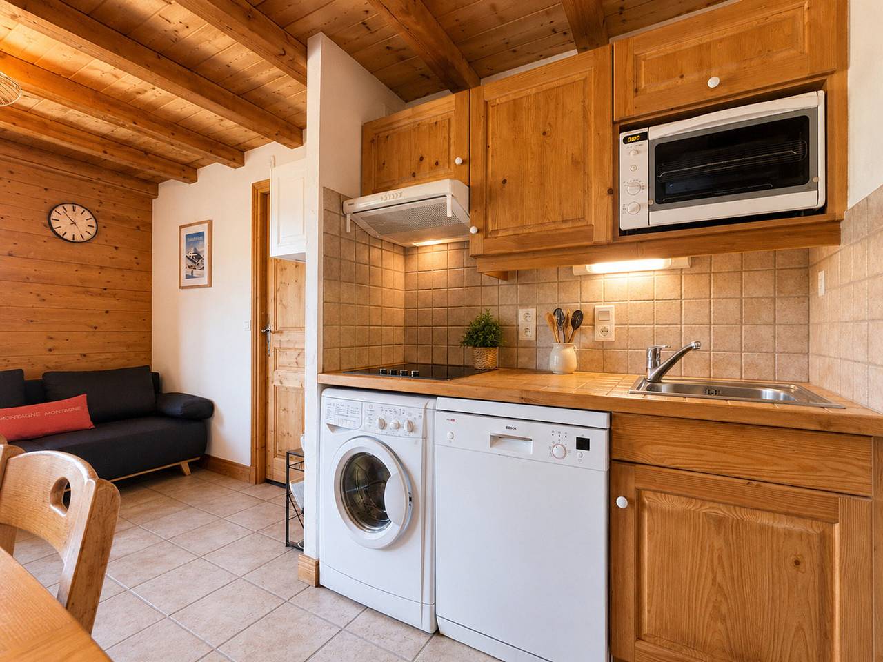 Appartement entier, Appartement cosy avec balcon en montagne pour 6/7 personnes in Cohennoz, Région d'Albertville