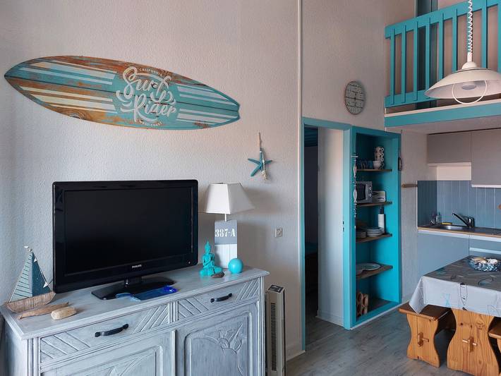 Apartamento de vacaciones para 5 personas, con balcón y vistas al lago - 1