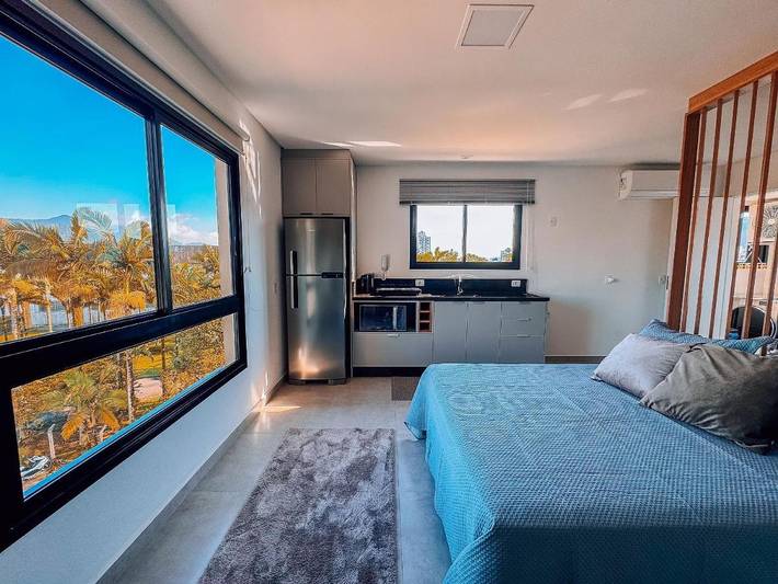 Casas e apartamentos de temporada para 2 pessoas, com piscina e terraço em Brusque