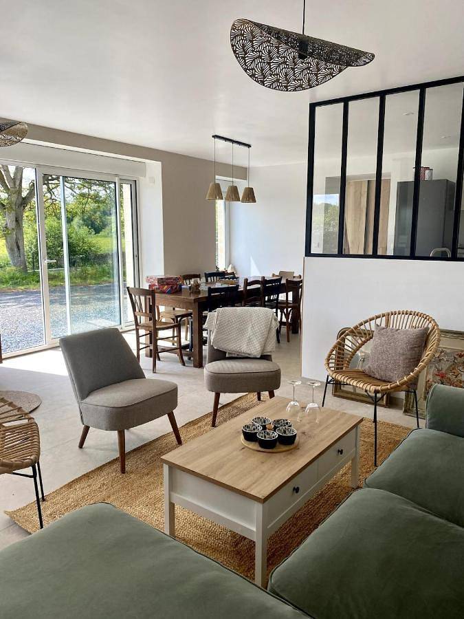 Maison de vacances pour 10 personnes, avec jardin