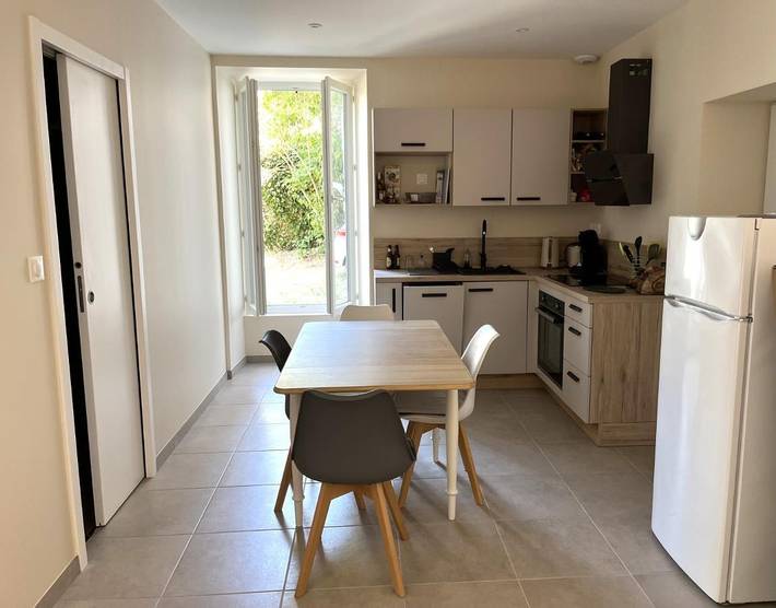 Maison de vacances pour 4 personnes, avec jardin