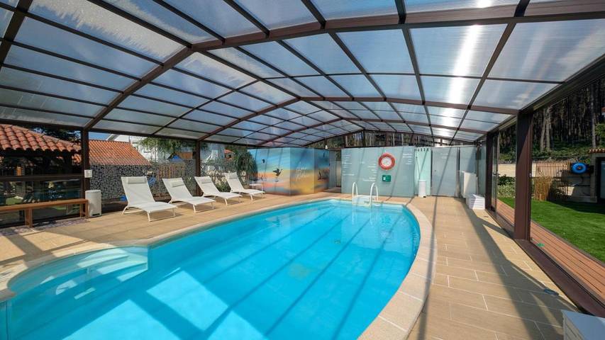 Casa rural para 2 personas, con Terraza y Jacuzzi además de Jardín y Piscina en Costa da Morte