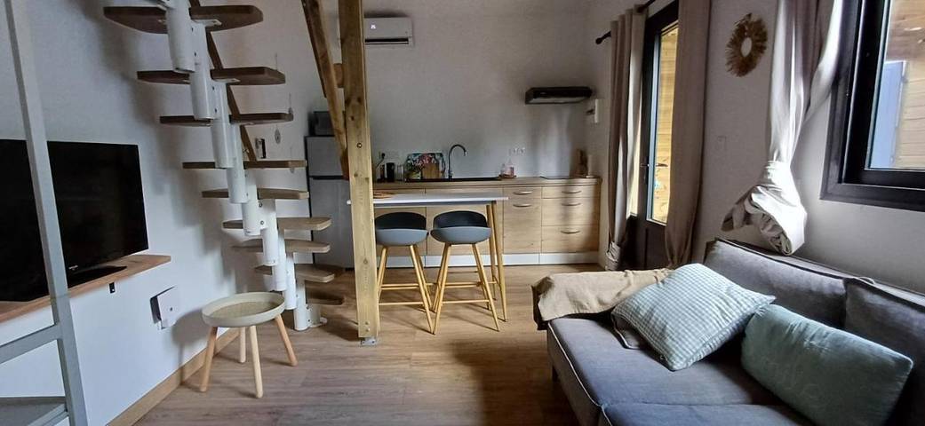 Chalet pour 2 personnes, avec terrasse