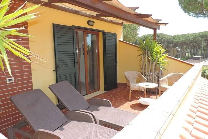 Ferienwohnung für 5 Personen, mit Balkon in Marina di Bibbona