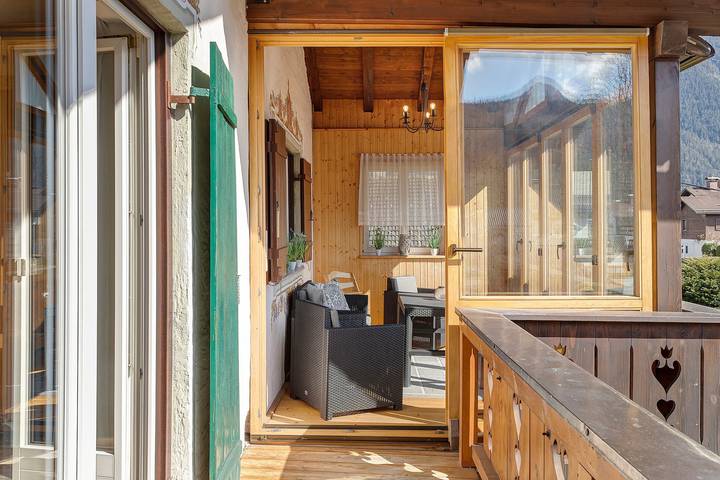 Ferienwohnung für 6 Personen, mit Balkon in Farchant - 4