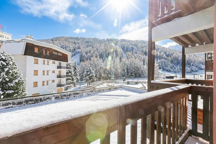 Ganze Wohnung, Studio Valleverde 11D Ski In Ski Out in Sestriere, Via Lattea
