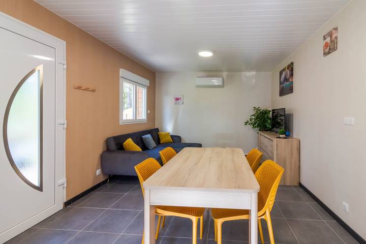 Maison de vacances pour 4 personnes, avec jardin et vue sur le lac en France - 4
