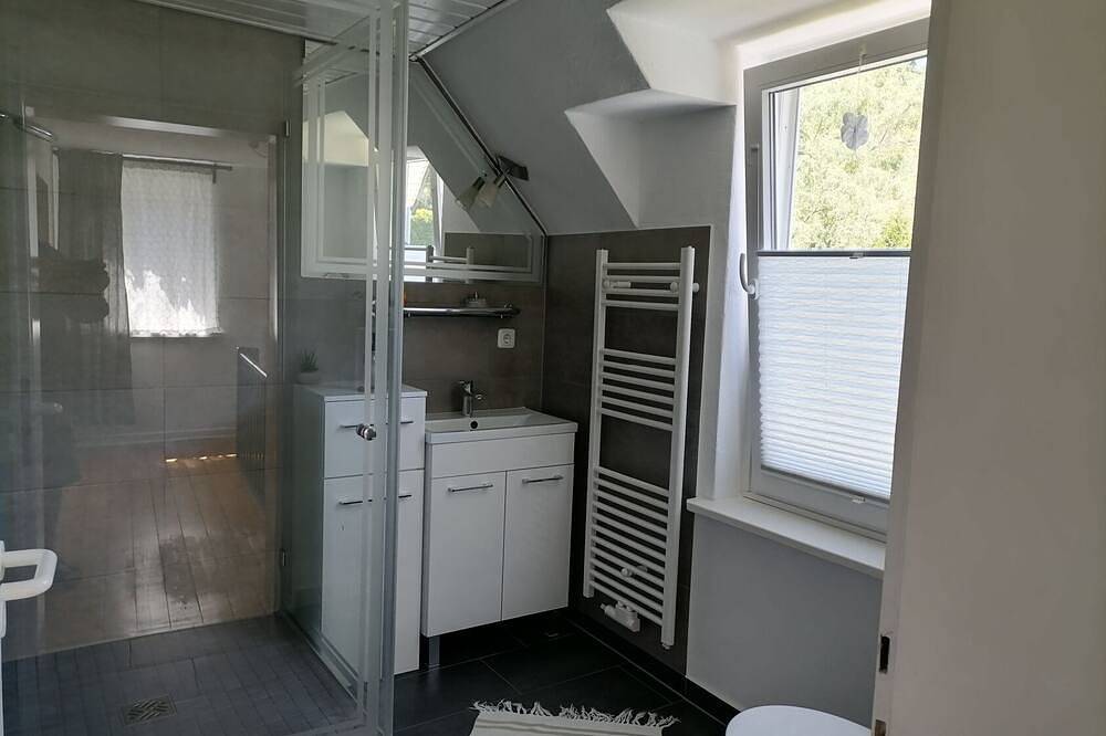 Ganze Wohnung, Helle und lichtdurchflutete Wohnung (80qm) für 5 Personen mit Kamin in Siegen, Kreis Siegen-Wittgenstein