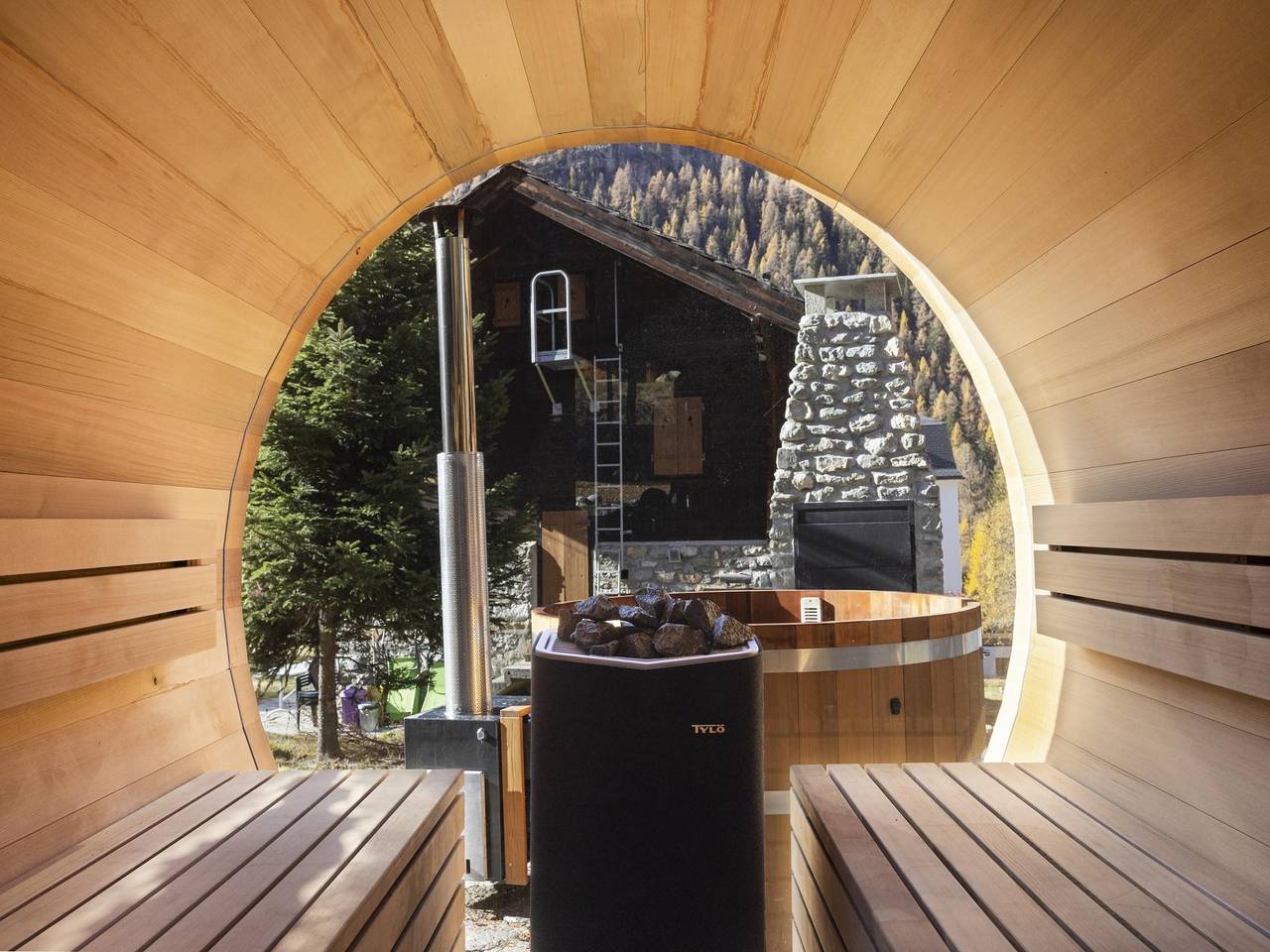 Ganze Wohnung, Luxuriöse Wohnung mit Sauna in Ayer (Anniviers), Anniviers