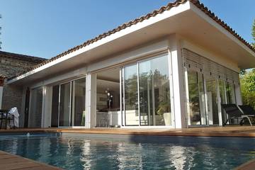 Villa pour 2 personnes, avec jardin et jacuzzi dans le Gard