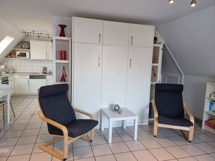 Ganze Wohnung, Ferienwohnung Kattenwarft Og in St. Peter-Ording, Eiderstedt