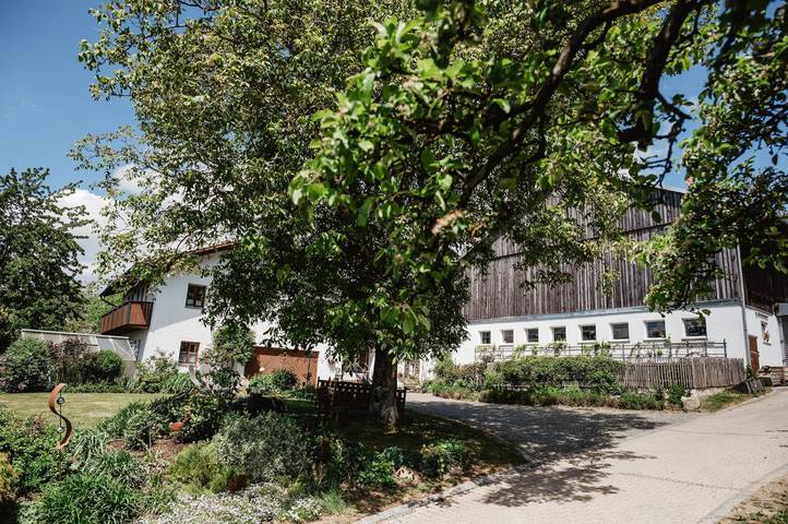 Ferienwohnung für 6 Personen, mit Balkon und Balkon/Terrasse sowie Garten in Büchlberg