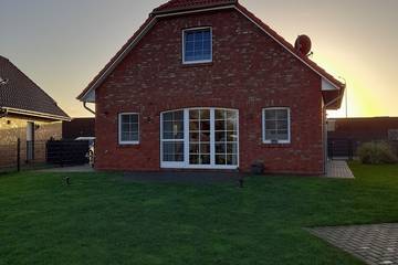 Ferienhaus für 6 Personen, mit Garten und Terrasse, mit Haustier in Hinte