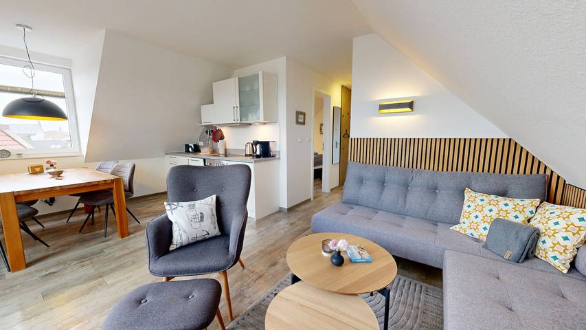 Ferienhaus für 2 Personen, mit Balkon auf Borkum - 4