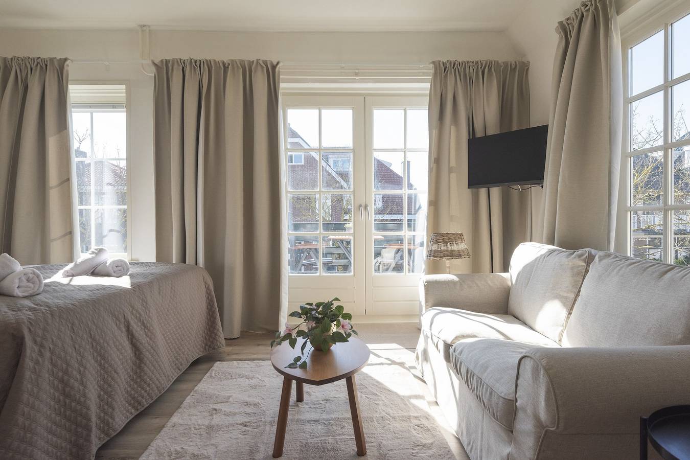 Ganzes Studio, Studio für 2 Personen mit Balkon in Zandvoort, Niederländische Nordsee