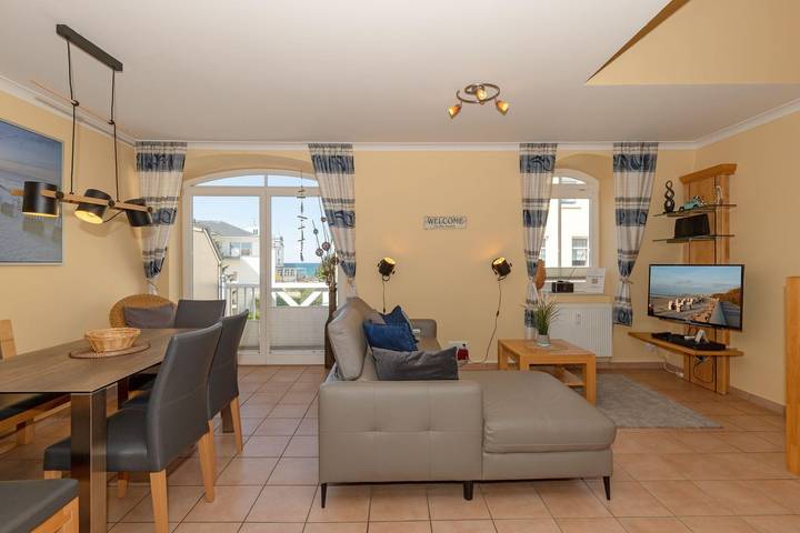 Ferienwohnung für 4 Personen, mit Balkon und Sauna in Kühlungsborn - 2