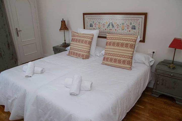 Double room 2 beds in Casa El Villar in Brazatortas, Comarca de la Mancha
