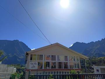 Maison d’hôte pour 2 personnes, avec terrasse et vue à Cilaos
