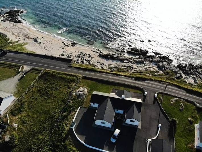Ferienhaus für 6 Personen, mit Meerblick und Garten in County Galway