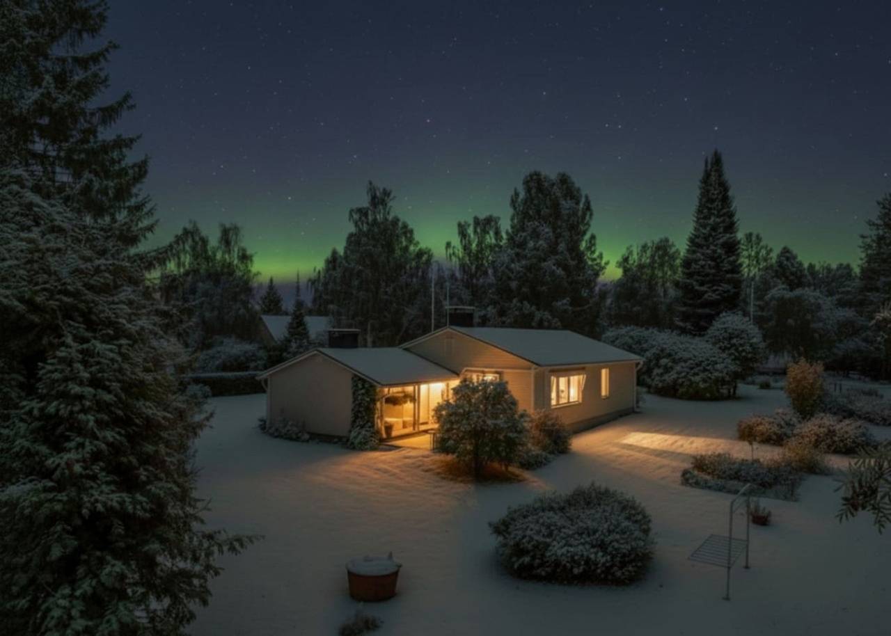 Charming 3Br Home | River Views & Private Sauna in Rovaniemi, Laponia