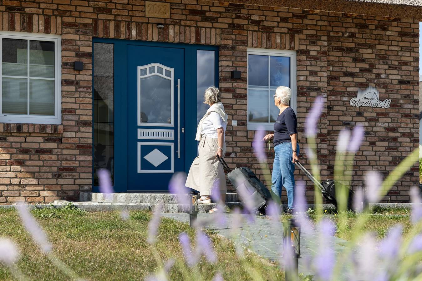 \"reethaus nordlicht\" a top-class vacation home on the baltic sea island of rügen. in Lancken, Dranske