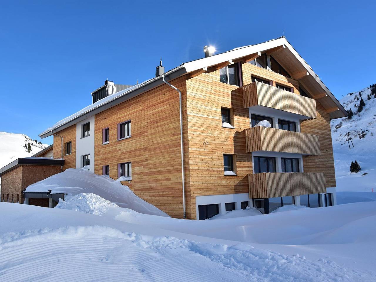 Ganze Ferienwohnung, Apart-wolf-arlberg - aparttop 2.3 in Warth, Bregenzerwald