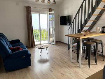 Gîte pour 4 personnes, avec balcon et vue dans La Bretagne