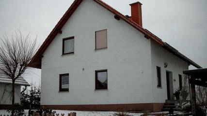 Ferienwohnung für 3 Personen, mit Terrasse und Garten, kinderfreundlich in Sangerhausen