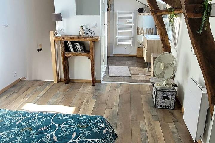 Location de vacances pour 2 personnes, avec jardin ainsi que terrasse et jacuzzi à Guémené-Penfao - 3